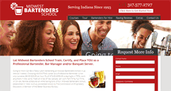 Desktop Screenshot of bartendersschool.com